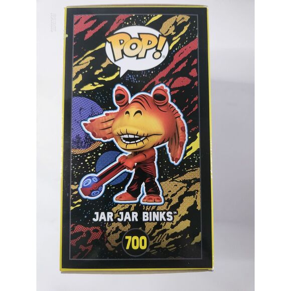 Obi Wan Kenobi 699 & Jar Jar Binks 700 Funko Pop set NIB - Picture 9 of 9
